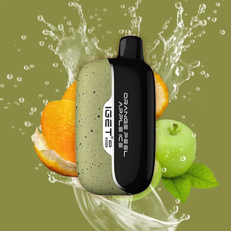 IGET MOON 5000 Orange Peel Apple Ice Disposable (1pcs)