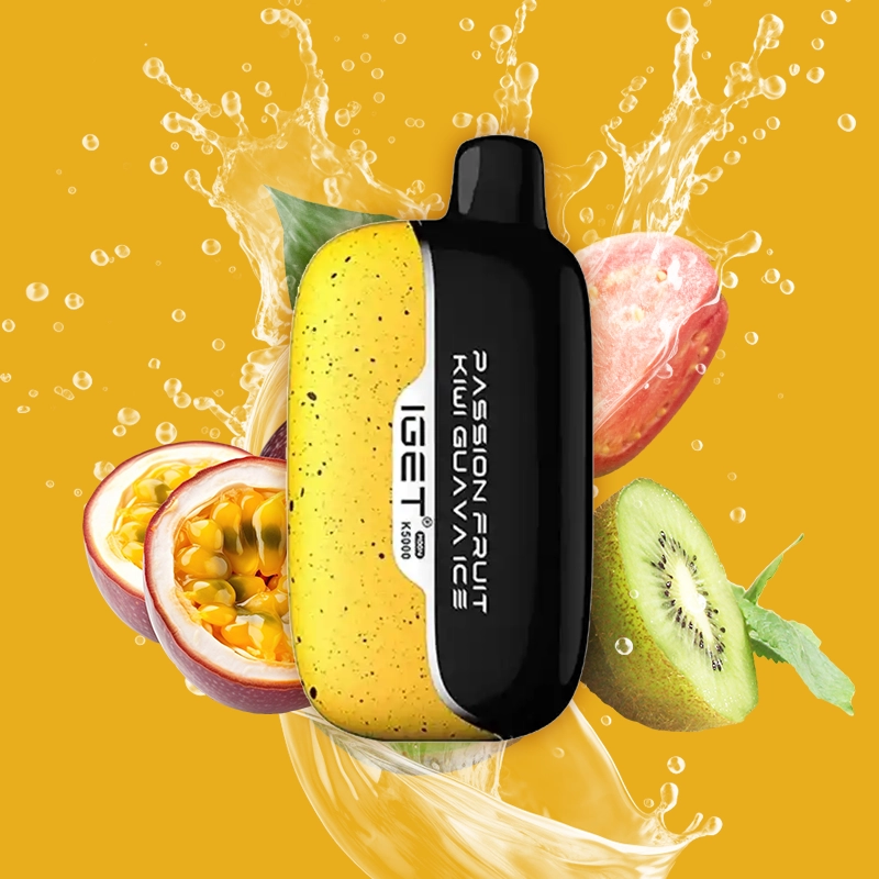IGET MOON 5000 Passion Fruit Kiwi Guava Ice Disposable (1pcs)