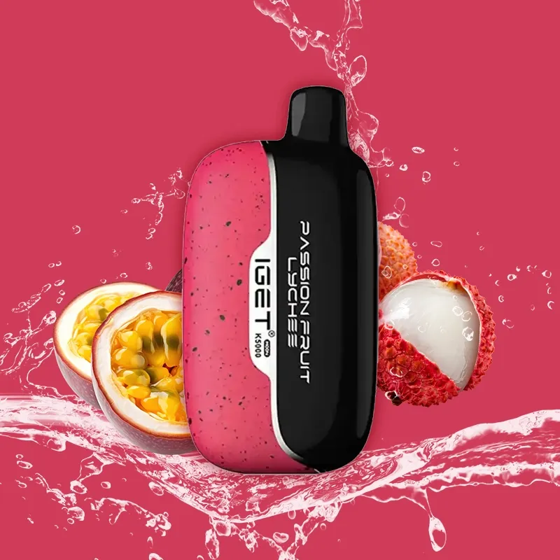 IGET MOON 5000 Passion Fruit Lychee Disposable (1pcs)