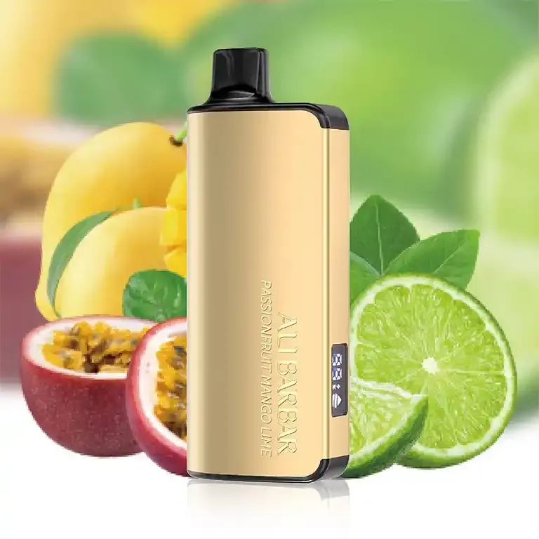 ALIBARBAR INGOT 9000 Passion Fruit Mango Lime Disposable (1pcs)