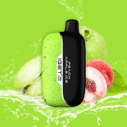 IGET MOON 5000 Peach Apple Disposable (1pcs)