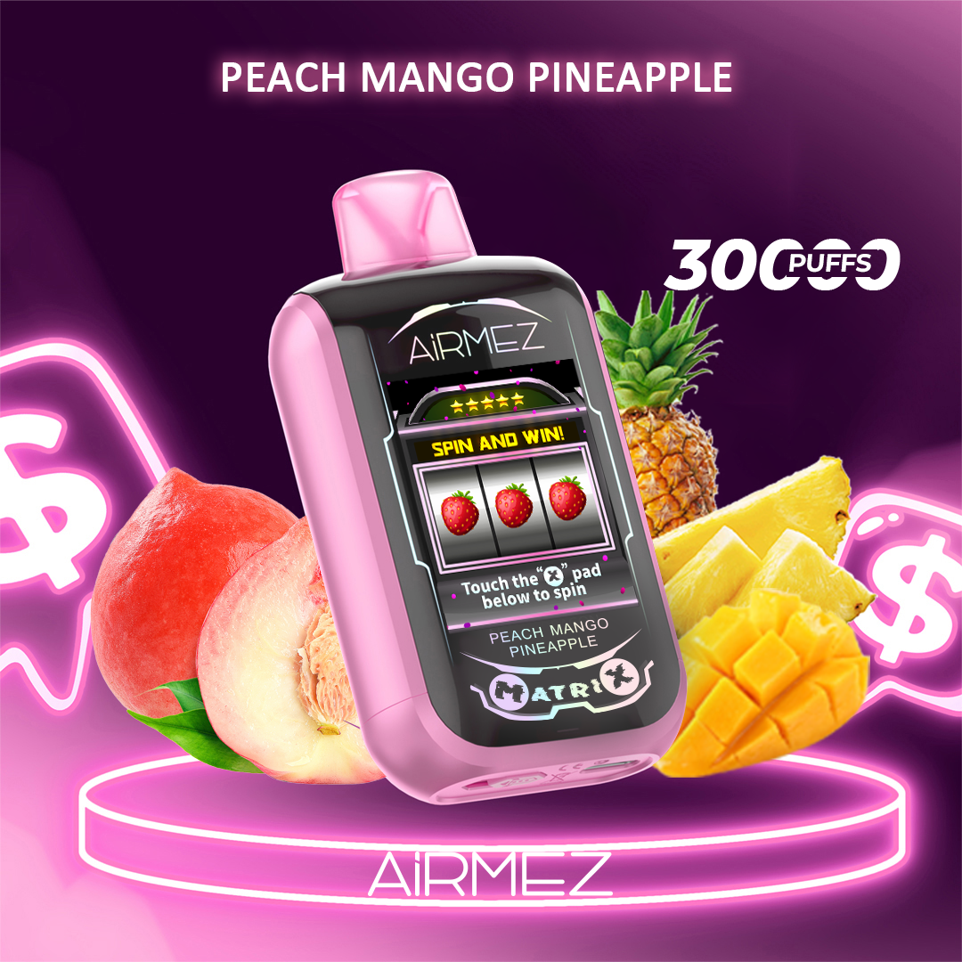 AIRMEZ MATRIX PRO 30000 Peach Mango Pineapple Disposable (1pcs)