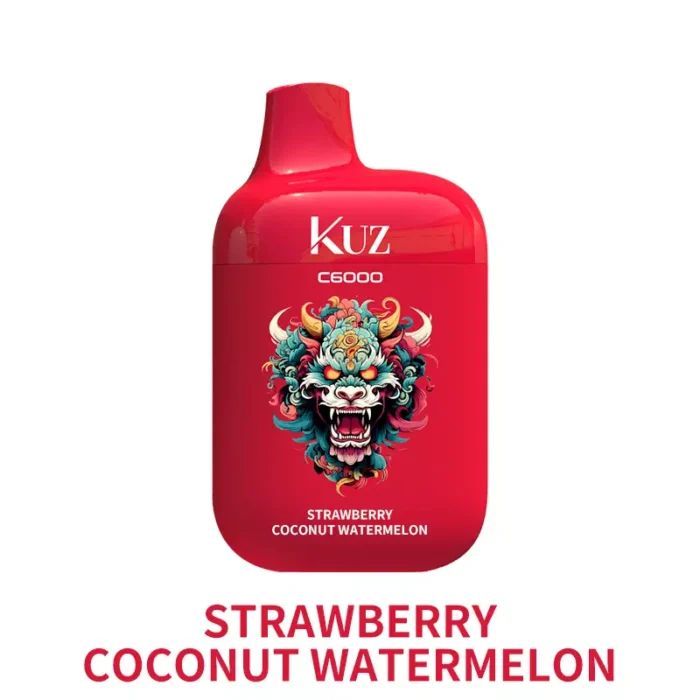 KUZ C6000 Strawberry Coconut Watermelon Disposable (1pcs)