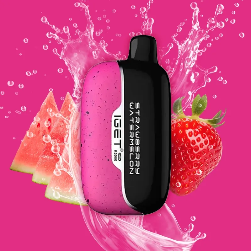 IGET MOON 5000 Strawberry Watermelon Ice Disposable (1pcs)