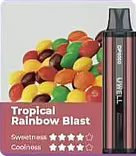 UWELL DP6000 Tropical Rainbow Blast Disposable (1pcs)-AUVAPING