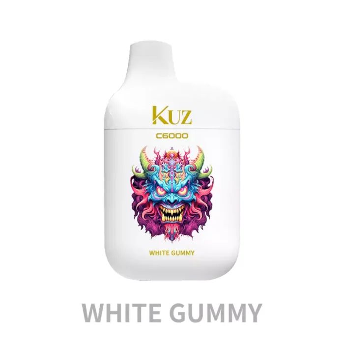 KUZ C6000 White Gummy Disposable (1pcs)