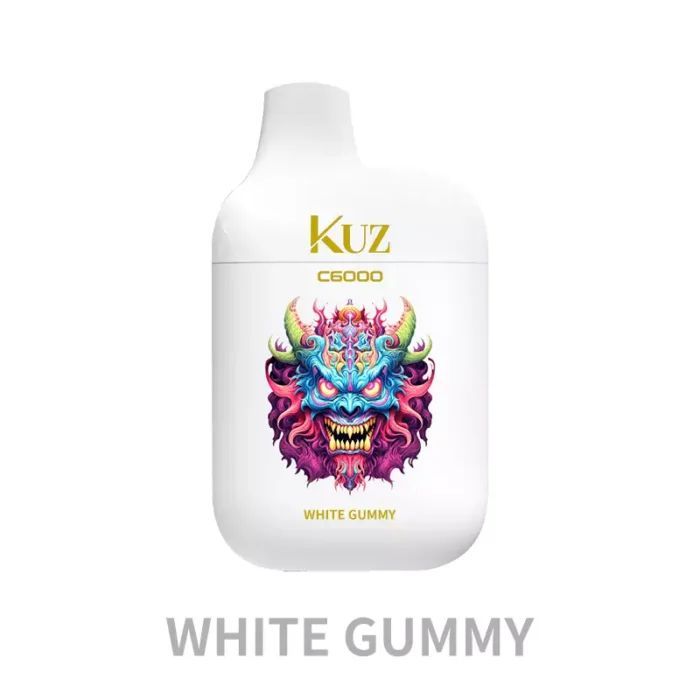 KUZ C6000 White Gummy Disposable (1pcs)