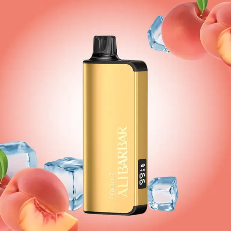 ALIBARBAR INGOT 9000 Peach Ice Disposable (1pcs)