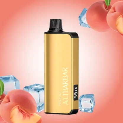 ALIBARBAR INGOT 9000 Peach Ice Disposable (1pcs)