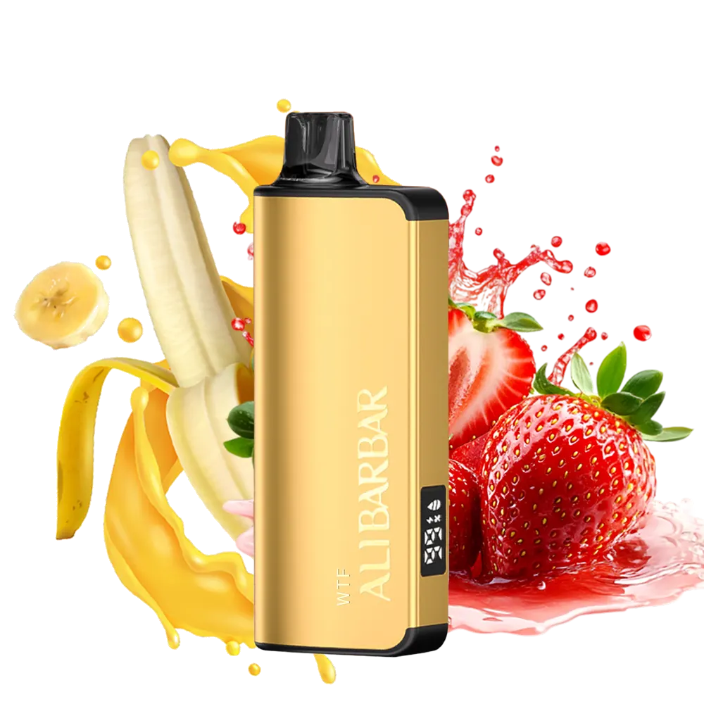 ALIBARBAR INGOT 9000 Strawnana Disposable (1pcs)