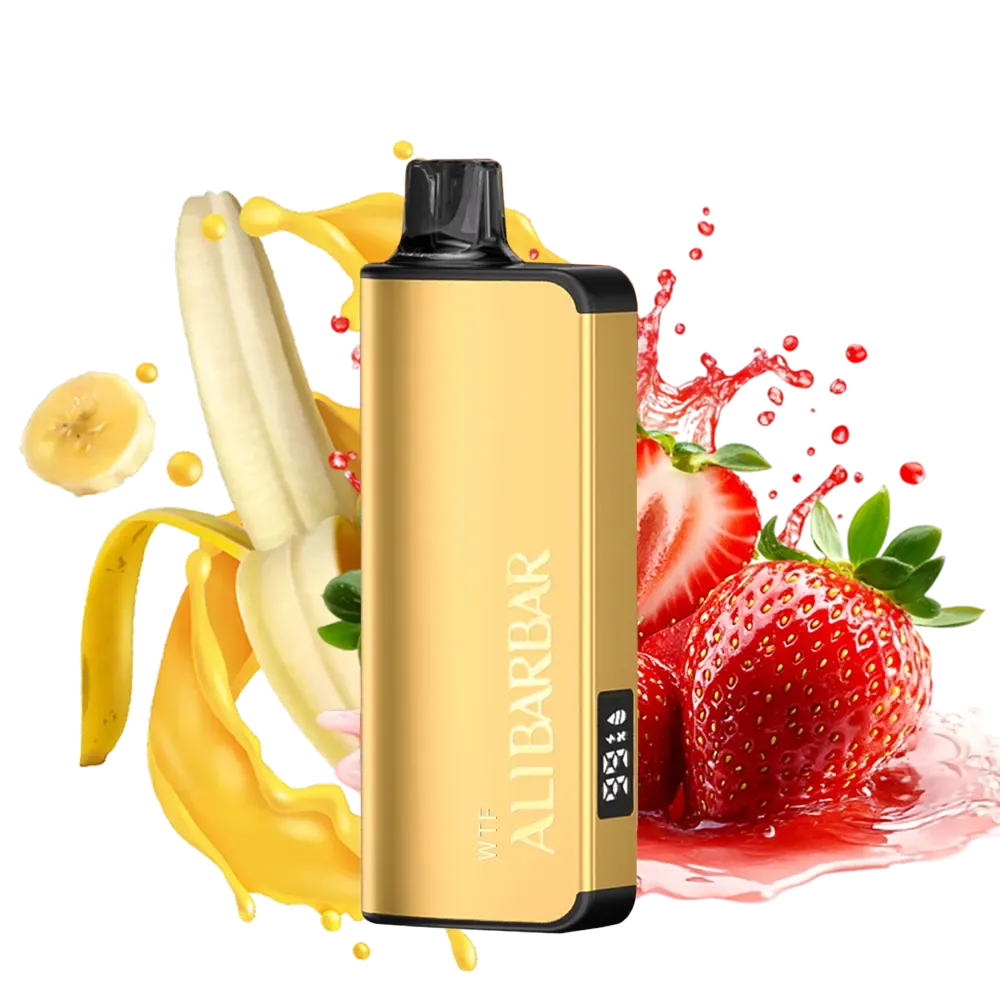 ALIBARBAR INGOT 9000 Strawnana Disposable (1pcs)