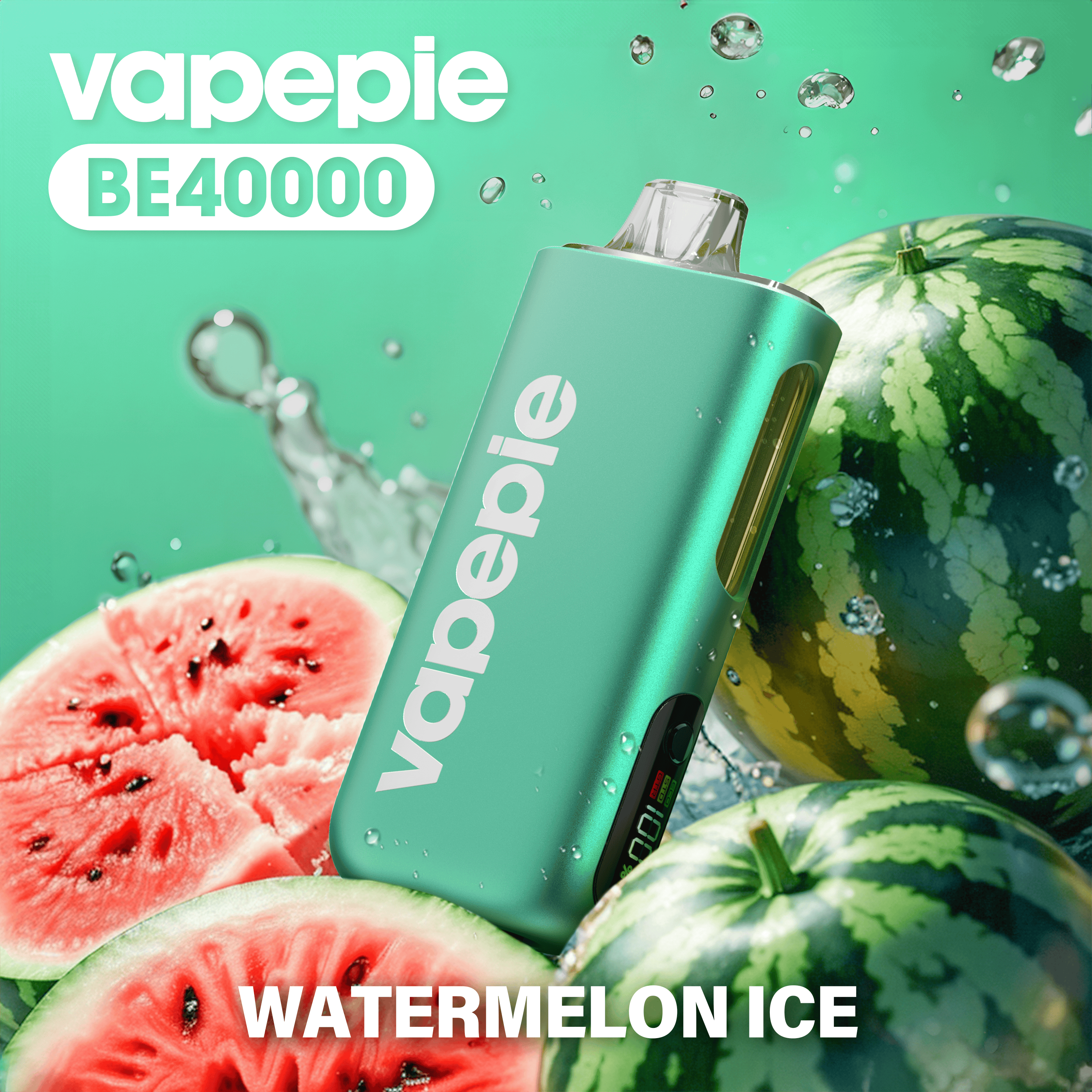 WATERMELON LEMON ICE & VAPEPIE Max 40000 PUFFS