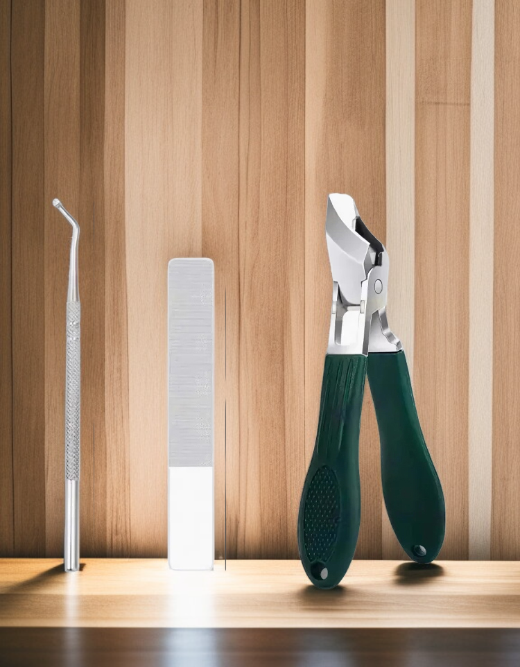 ชุดกรรไกรตัดเล็บป้องกันการกระเด็นสำหรับเล็บคุด