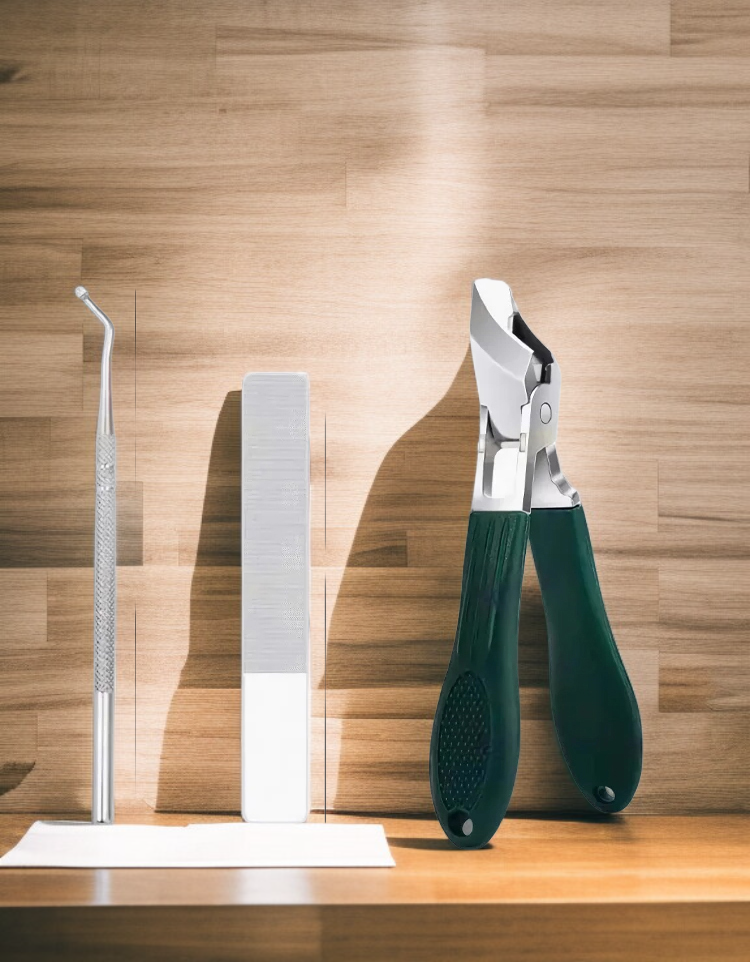 ชุดกรรไกรตัดเล็บป้องกันการกระเด็นสำหรับเล็บคุด