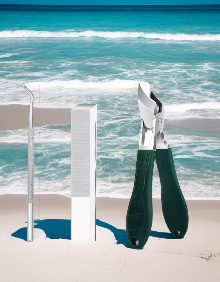 ชุดกรรไกรตัดเล็บป้องกันการกระเด็นสำหรับเล็บคุด