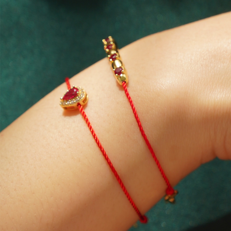 Ouroboros snake Diamond-Eyed Bracelet
