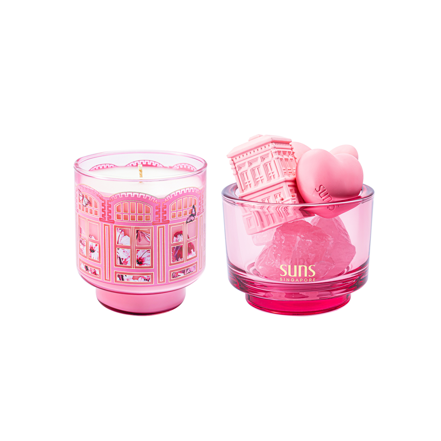Power in Pink夏雨玫瑰香薰礼盒套组