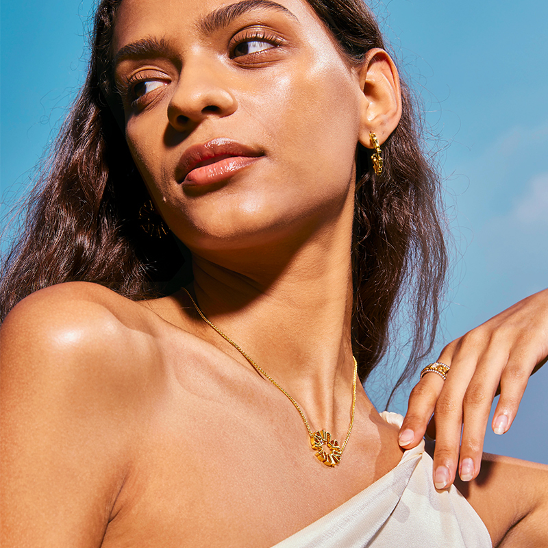 SOLAR Single Stone Necklace