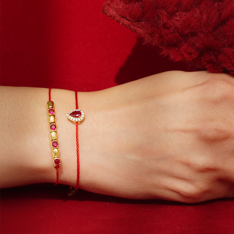 Ouroboros snake Diamond-Eyed Bracelet