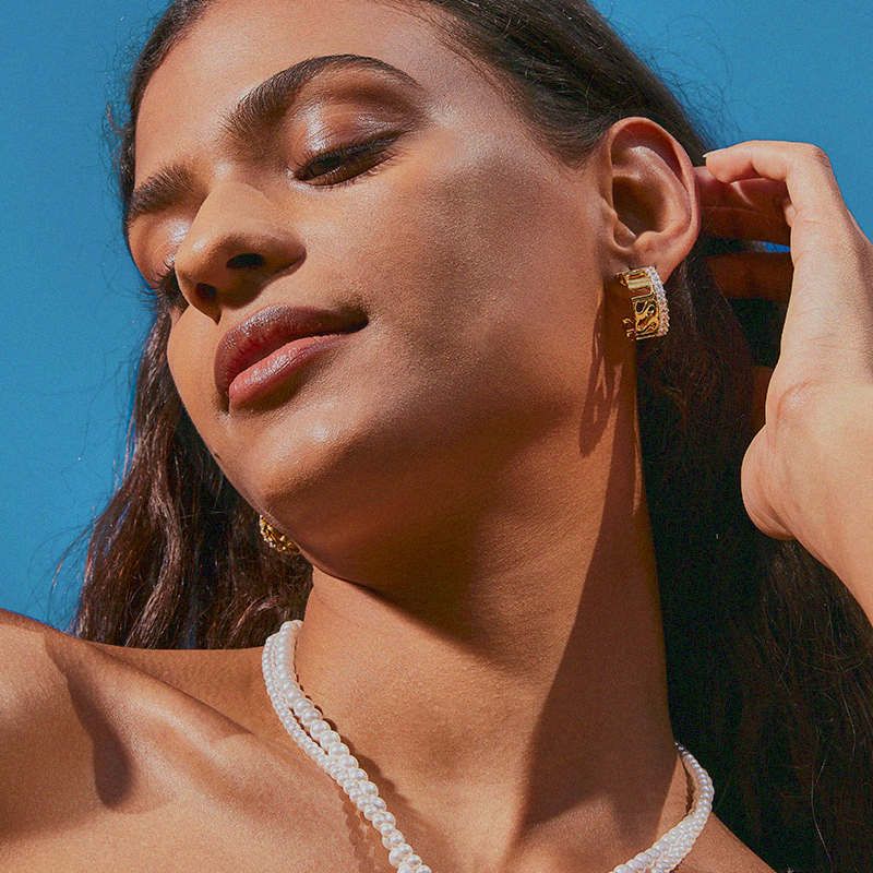 SOLAR C-Hoop Earrings