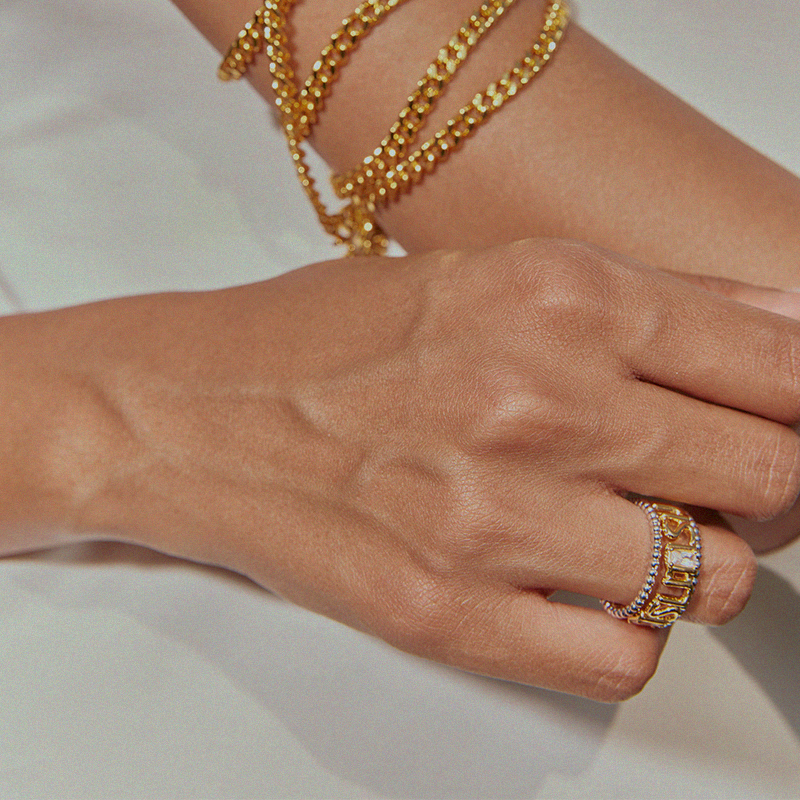 SOLAR Stackable Open Ring