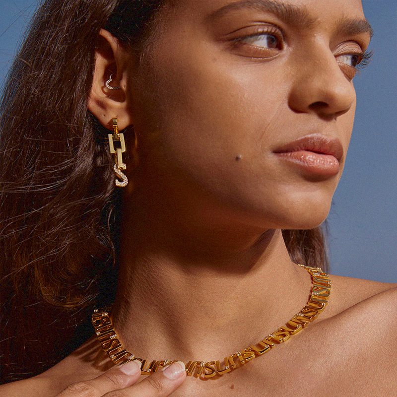 SOLAR Chain Earrings