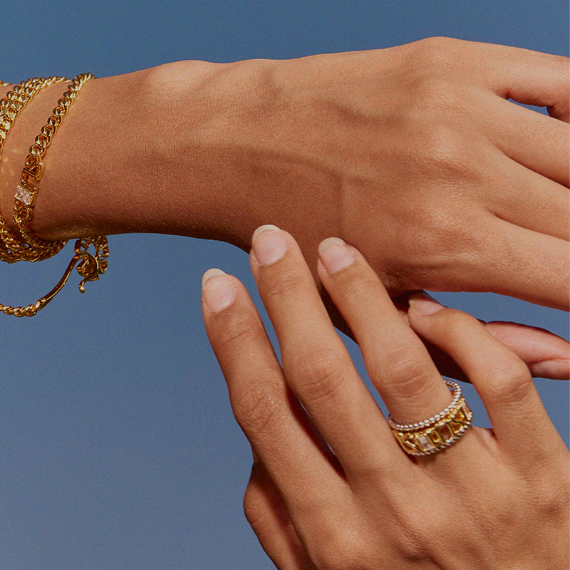 SOLAR Stackable Open Ring
