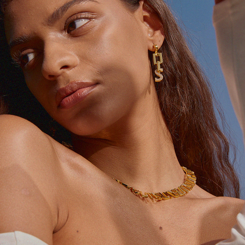 SOLAR Chain Earrings
