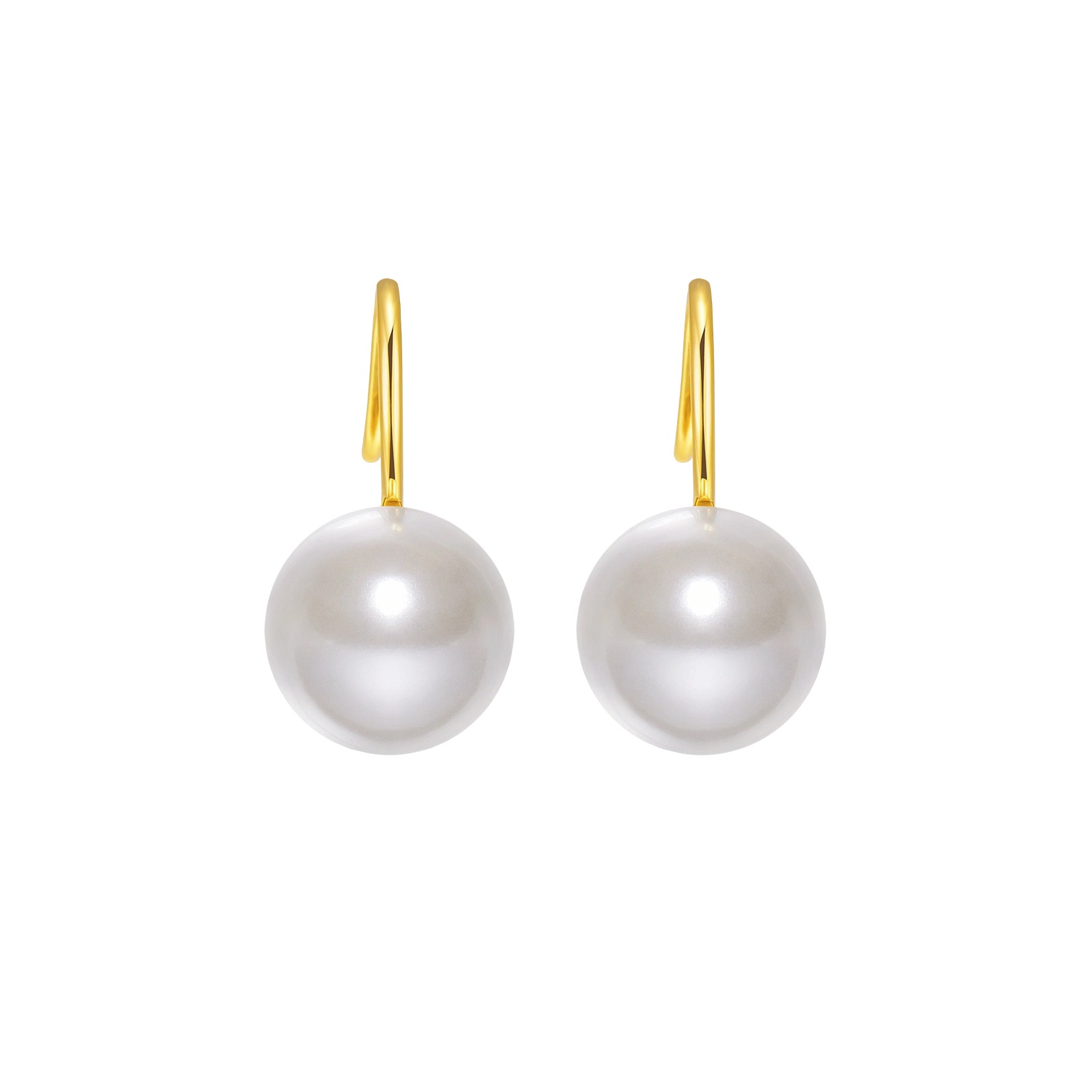 SOLAR Pearl Earrings with Hook