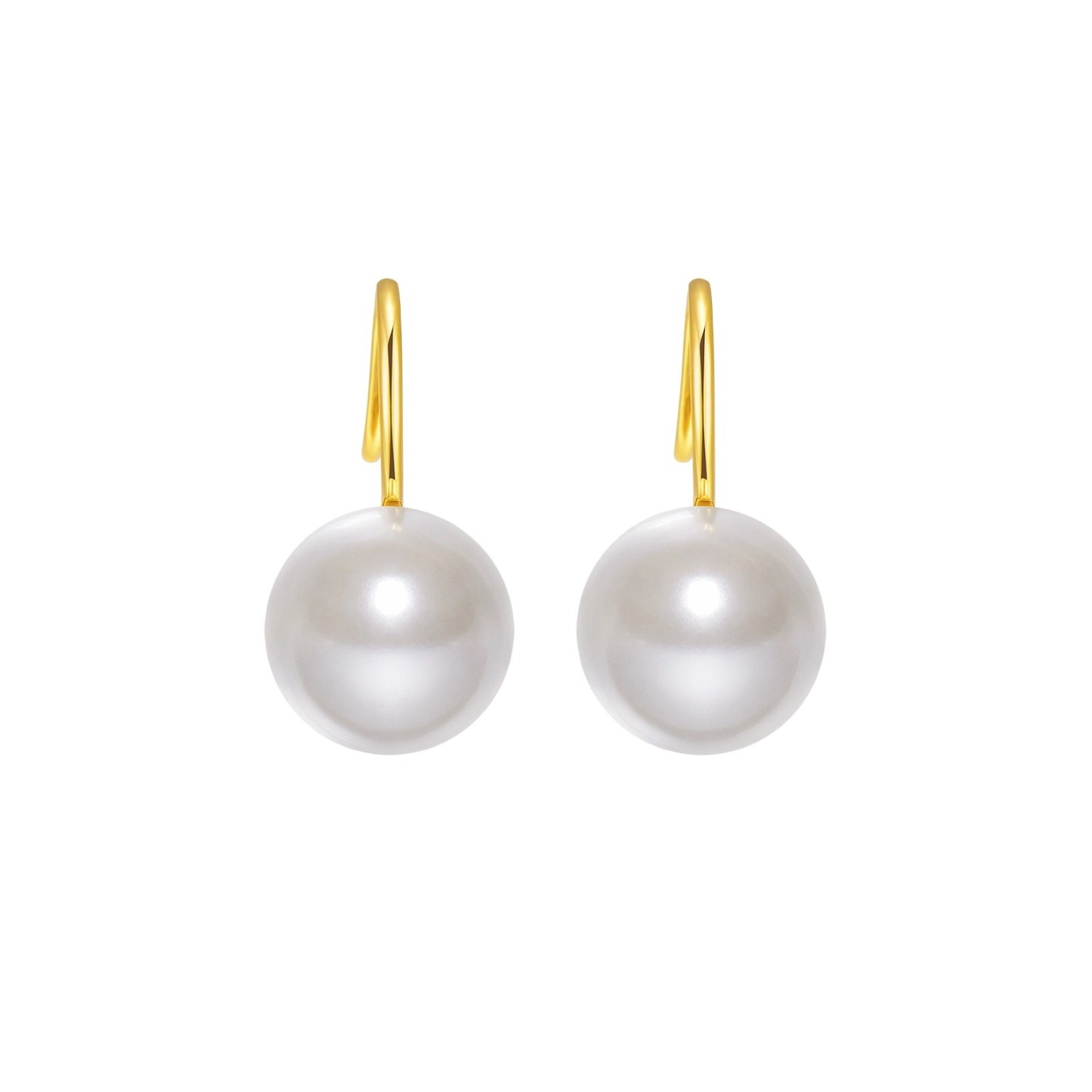 SOLAR Pearl Earrings with Hook