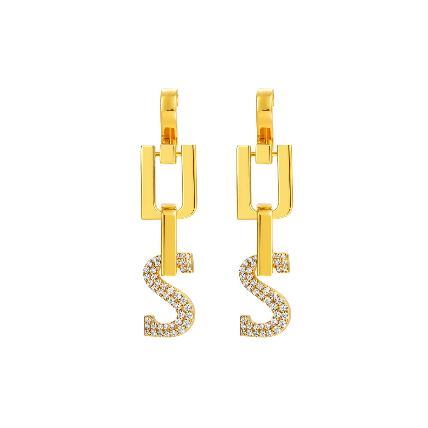 SOLAR Chain Earrings