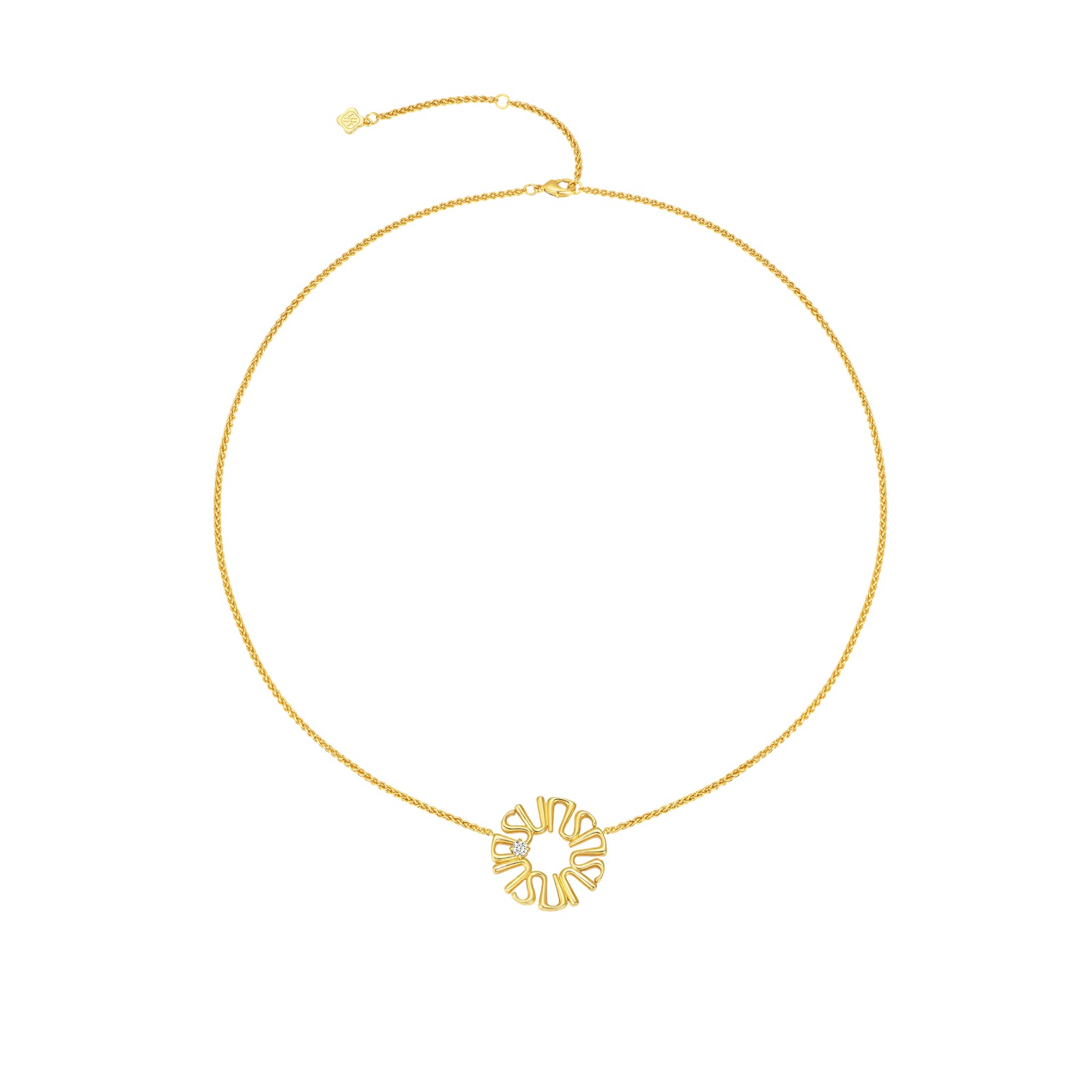 SOLAR Single Stone Necklace