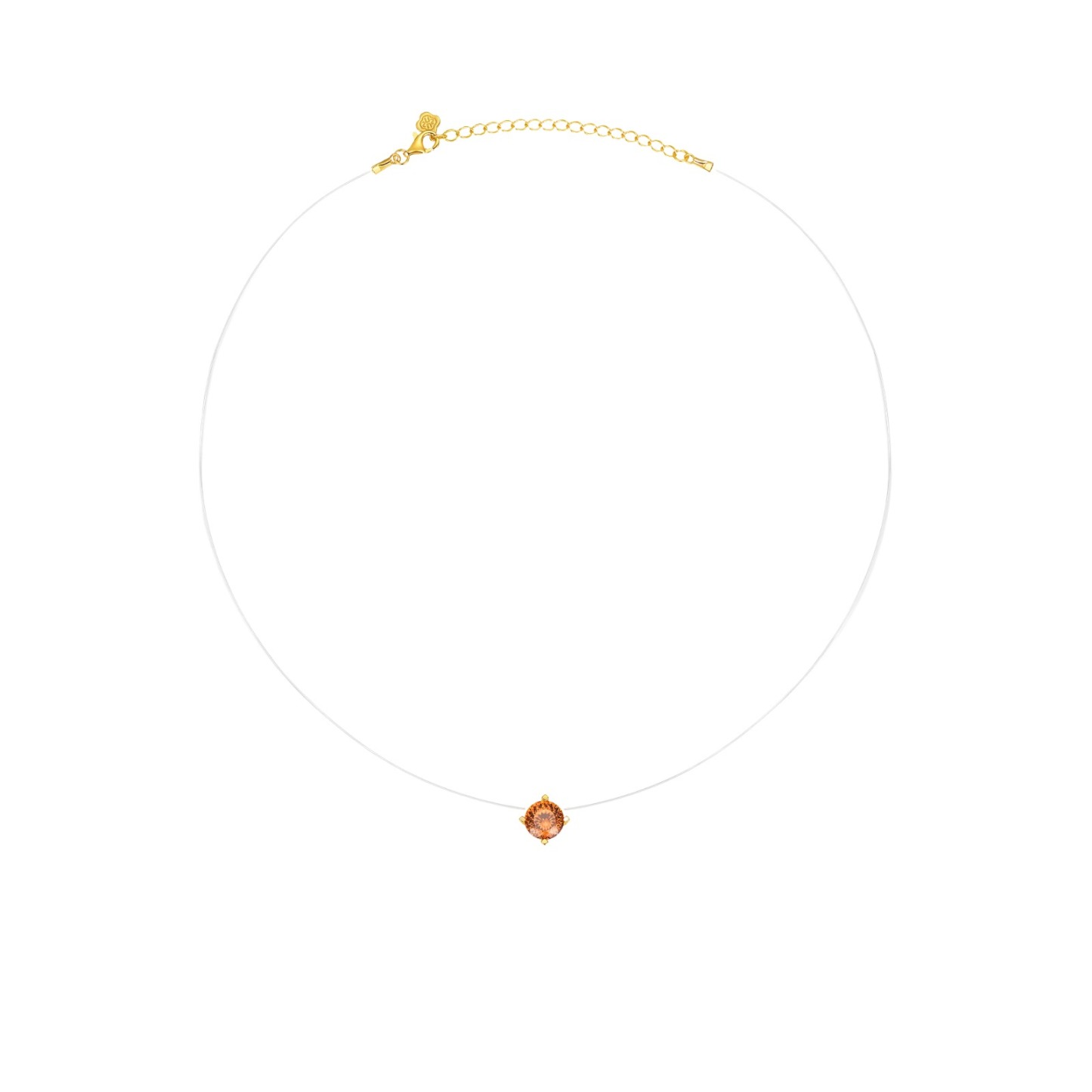 SOLAR Fanta Stone Fishing Line Necklace