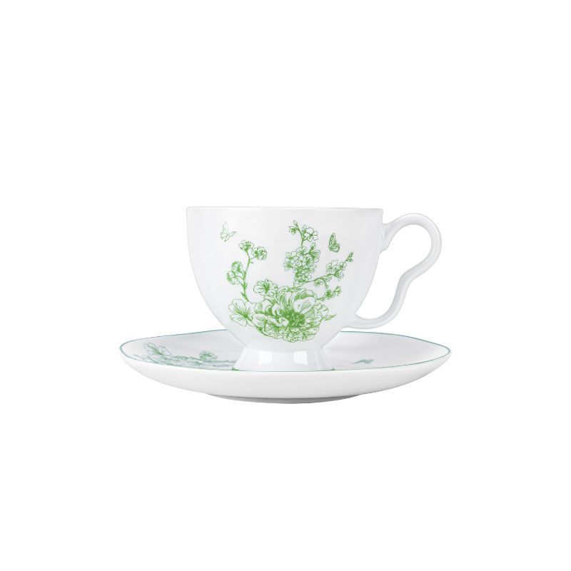 PLAIN PEONY single tea set