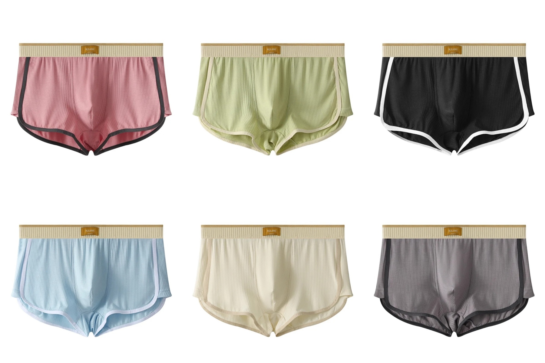 BreezeLite Comfort Shorts – Pack of 6