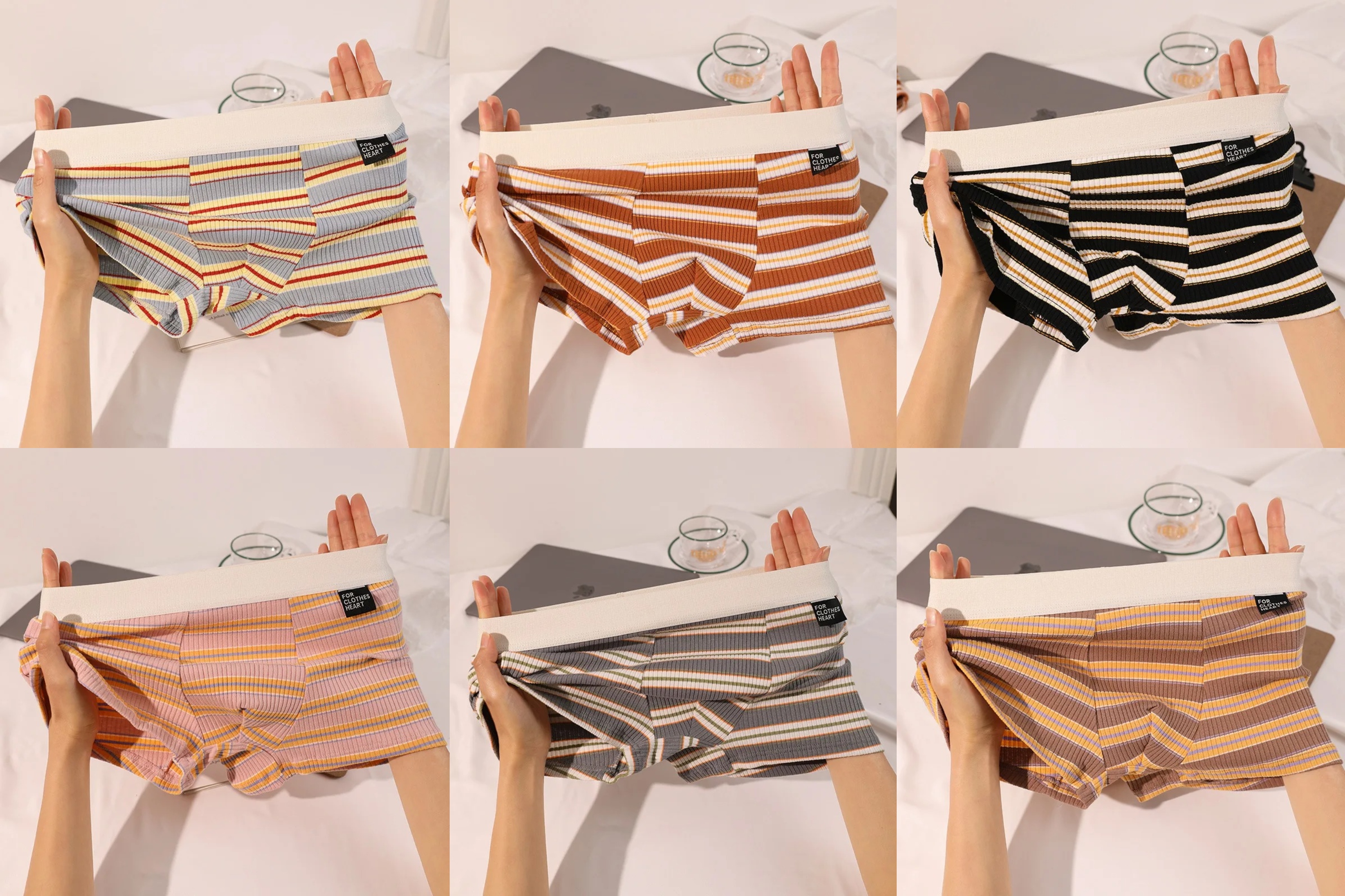 RetroStripe Flex Trunk – Pack of 6