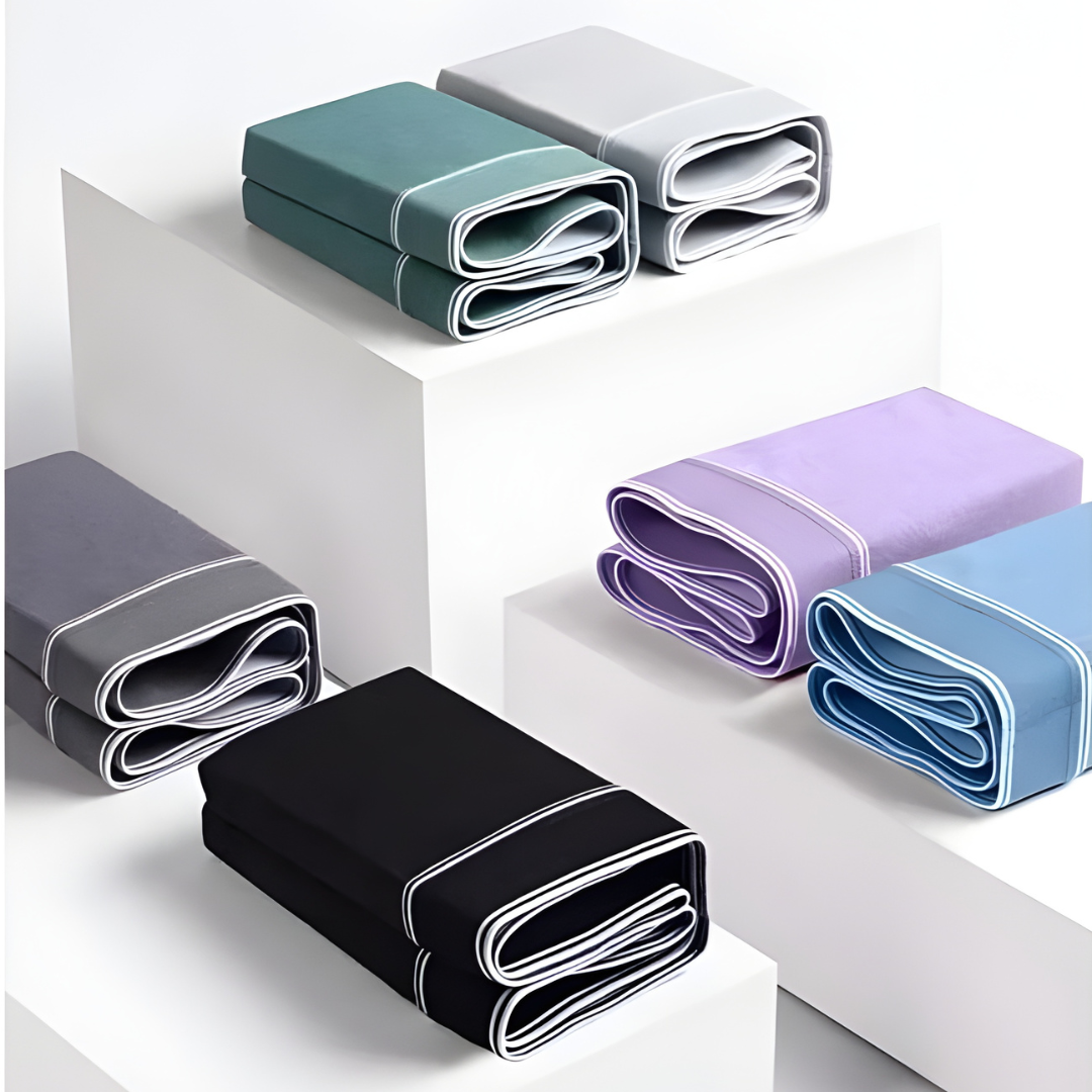 Men's Combed Cotton Boxer Briefs Antibacterial Breathable Underwear 6 PACK