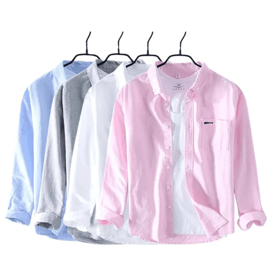 Pastel Breeze Shirts – Pack of 4