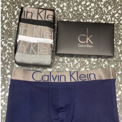 EliteCore Signature Waistband Cotton Trunks (Pack of 4)