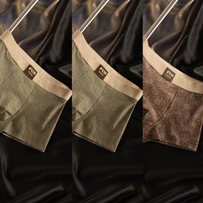 RoyalWeave Premium Designer Comfort Trunks (Pack of 3)