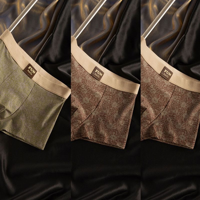 RoyalWeave Premium Designer Comfort Trunks (Pack of 3)