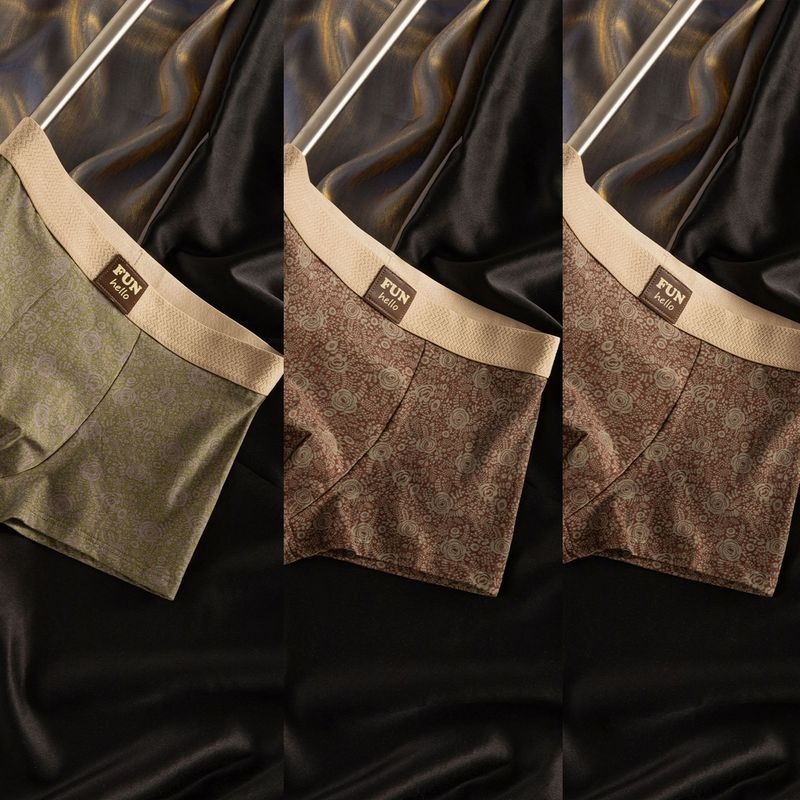 RoyalWeave Premium Designer Comfort Trunks (Pack of 3)