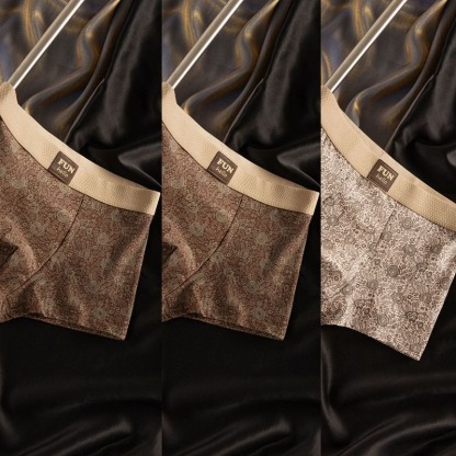 RoyalWeave Premium Designer Comfort Trunks (Pack of 3)