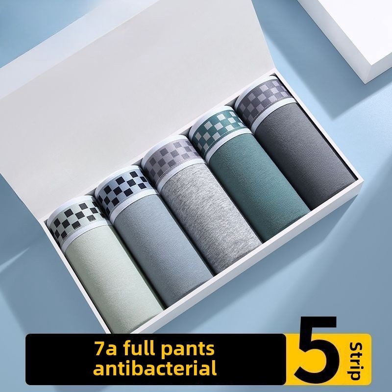 PureCotton Antibac Premium Comfort Boxer Briefs (Pack of 5)