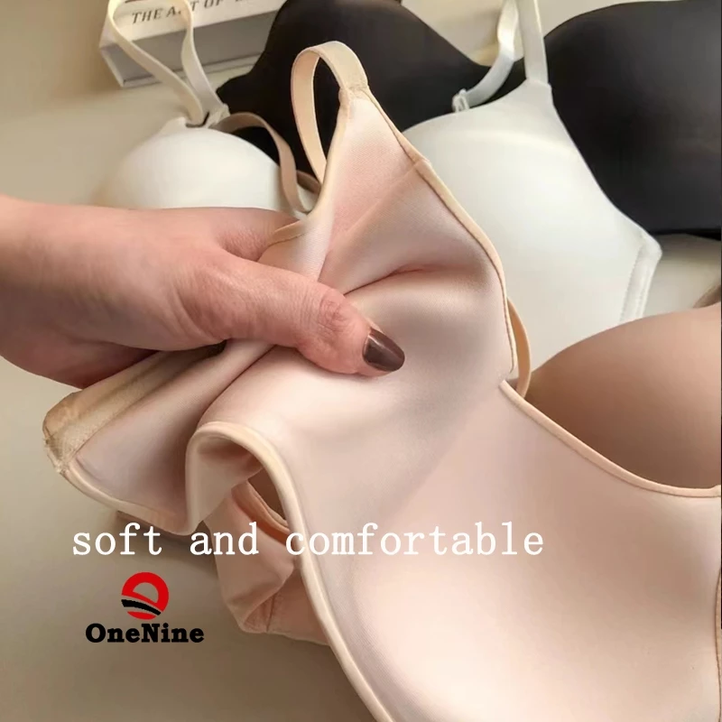 Woman Small Chest Push Up No Steel Ring Bra Pack