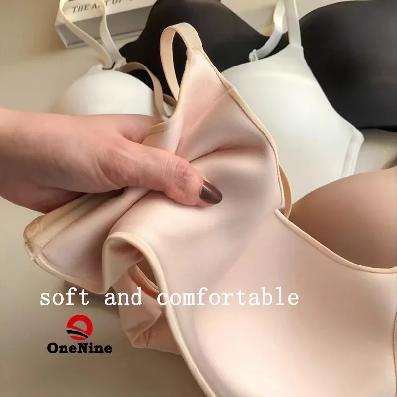 Woman Small Chest Push Up No Steel Ring Bra Pack