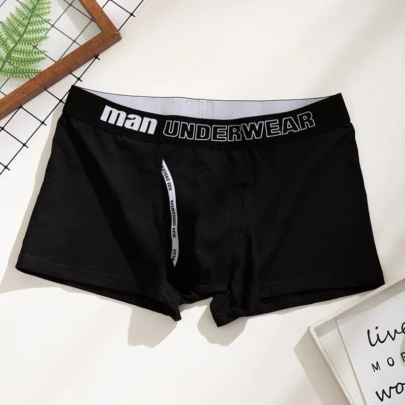Cotton Mens Underpants Soft Boxer Men