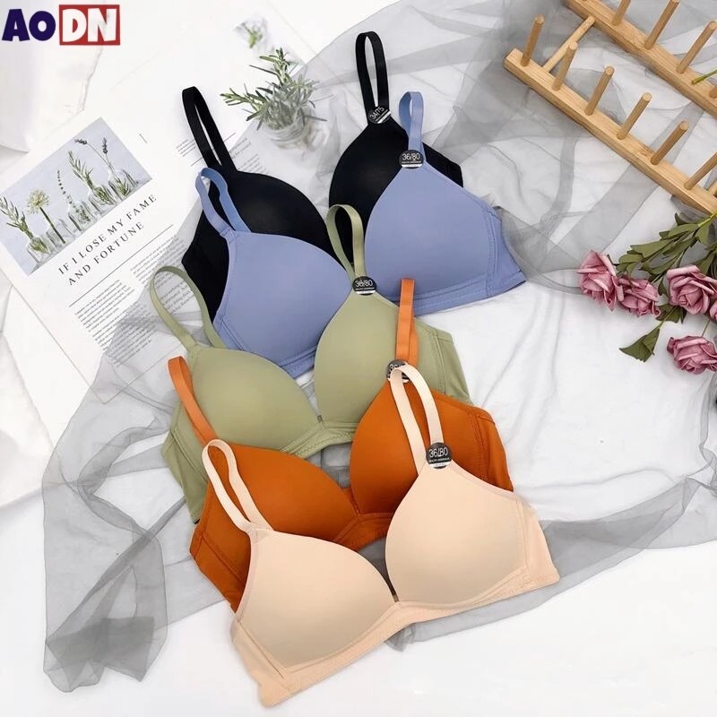 Adjustable Shoulder Straps Gathering Girls' Bras 