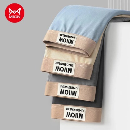 6Pcs Combed Cotton Winter Men Underwear 