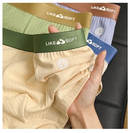 5 Pcs Men's Striped Boxer Shorts